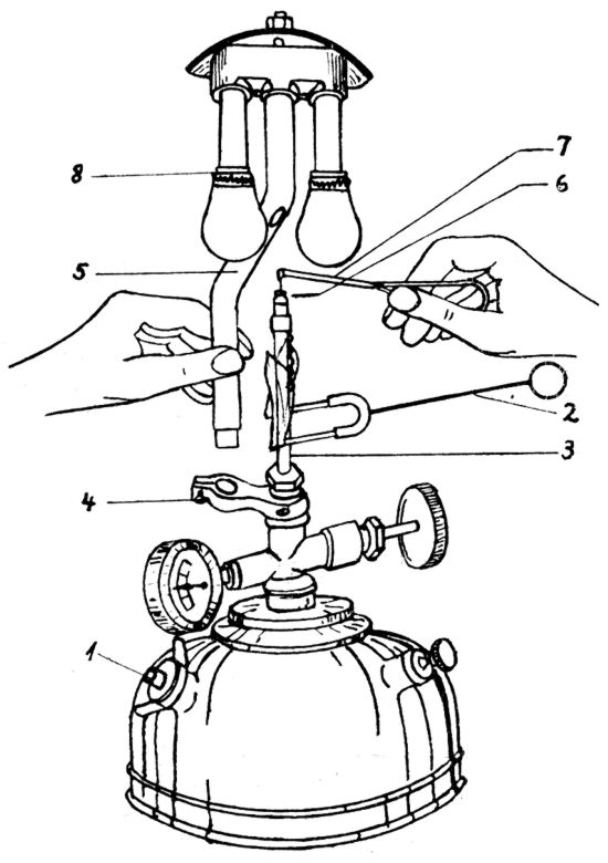 1927 ad 1015 Continental Lampe