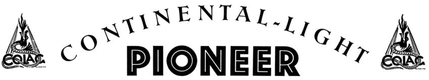 CONTINENTAL LIGHT PIONEER LOGO