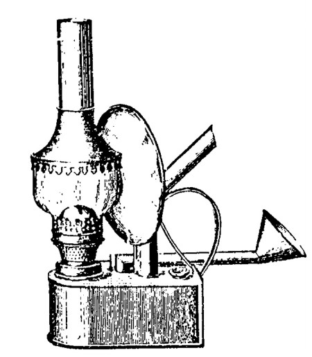 Goldbergkatalog 1911: Backofenlampe der Gebr. Kaiser, Neheim
