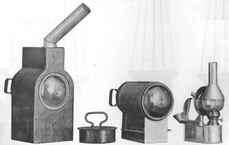 Backofenlampe von JC Giessing 1915