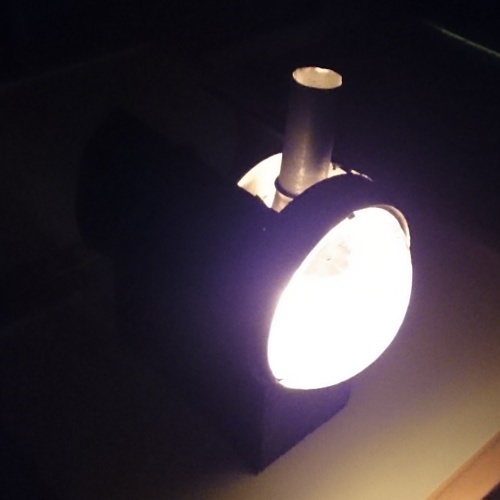 Lampe in Betrieb 3