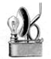 Oberles Petroleum-Backofenlampe: Lampe elektro