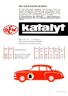 Anleitung zum OEM Katalytofen